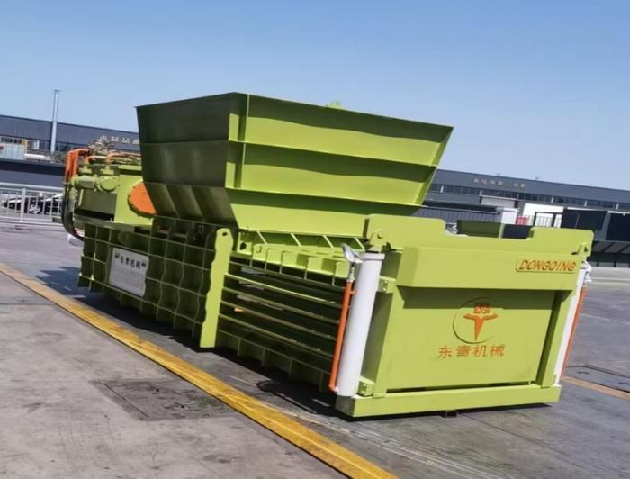 废品堆成山？这款“空间魔术手”打包机，废品经过“他”的处理后，13米的货车也能装30吨块状废品！